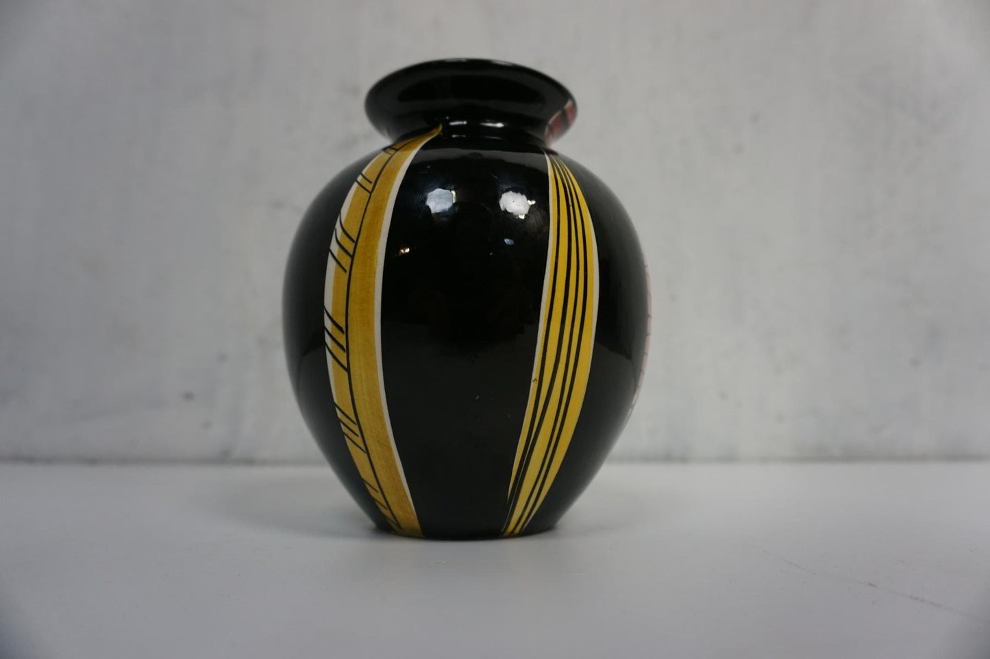 Dekorative Vase von Schramberg, Dekor Milano