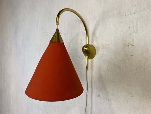 Dekorative Wandlampe aus den 50er Jahren
