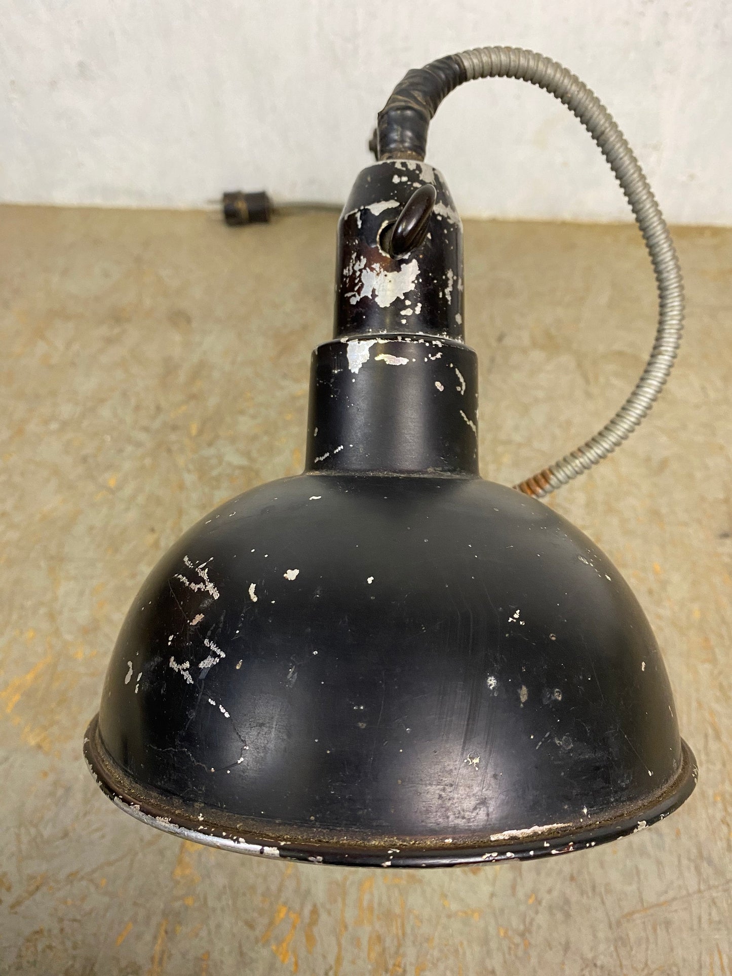 Vintage Werkstattlampe im Industrial Design